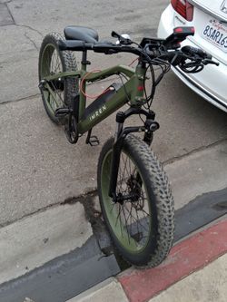 IMREN Sport Carbon Fiber Fat Tire Electric Bike