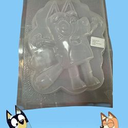 Bluey gelatine mold molde de gelatina de bluey