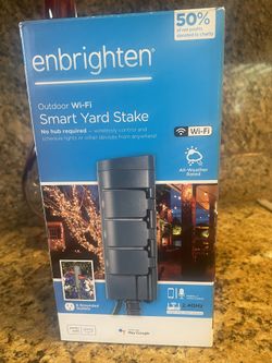 Control your Patio Lights from anywhere With SMART YARD STAKE 