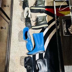 Rain Boots, And Snow Boots