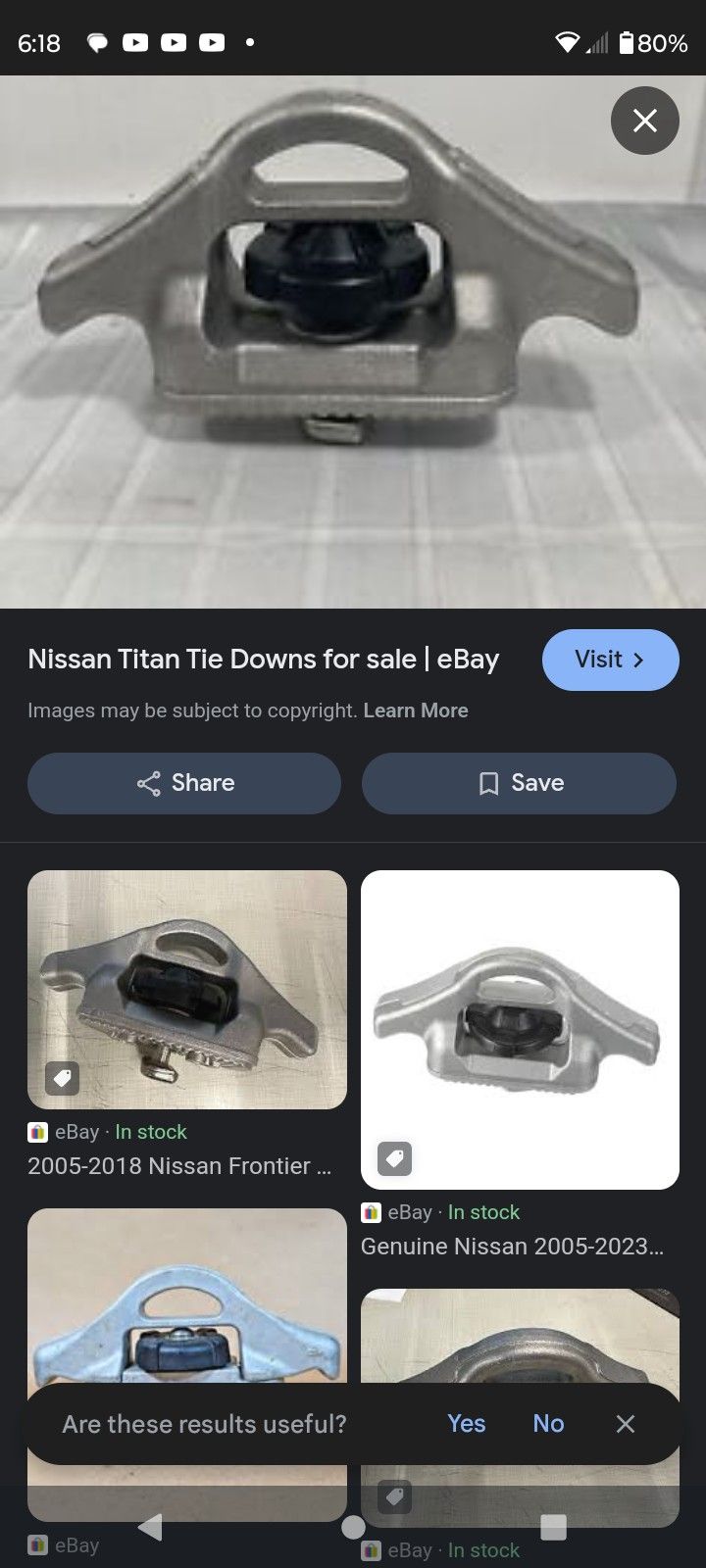 Bed Tie Down Anchors Nissan Brand