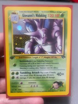 Pokémon Giovanni’s Nidoking