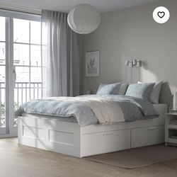 IKEA king bed frame