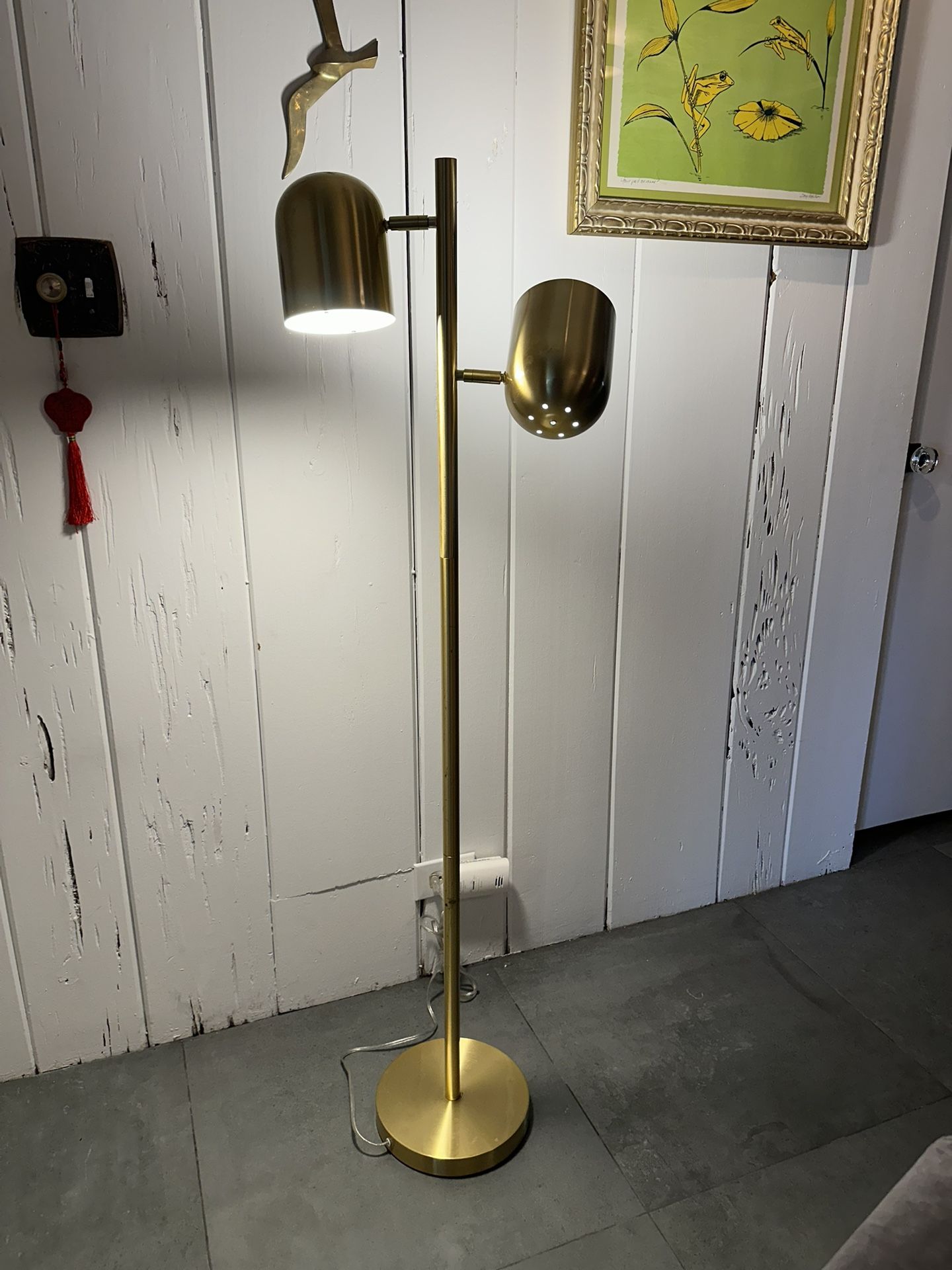 Crate & Barrel Kids Two-Light Touch-Activated Lamp