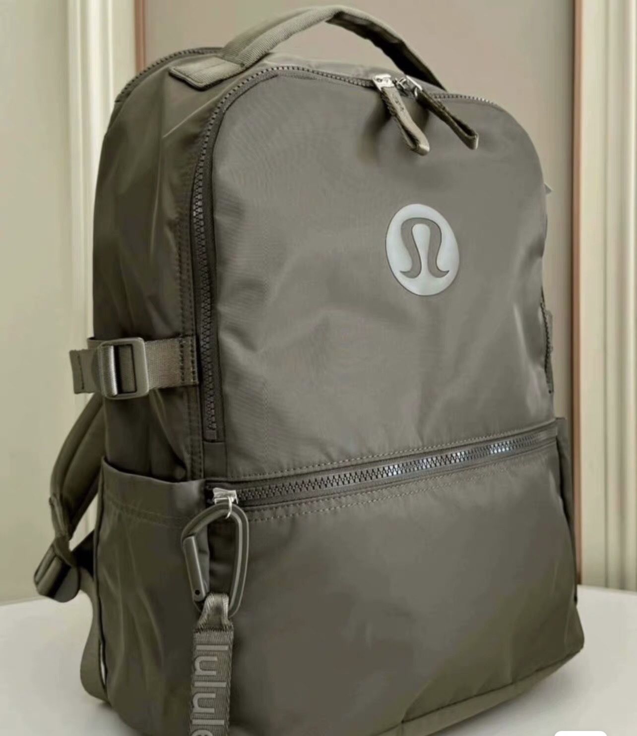 Black Backpack With Two Shoulder Straps