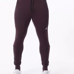 NEW Alphalete MEN'S ELMTS Cuffed Jogger – Merlot Size Large
