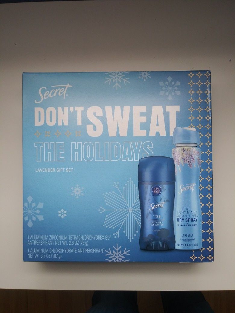 Secret Deodorant Gift Set