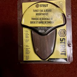 HS strut turkey fan and beard mounting kit