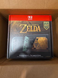 Nintendo Switch 2 Legend of Zelda 40th Anniversary Limited Edition