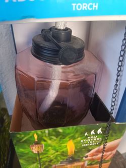 TIKI Adjustable Flame Torch & Fuel Bundle