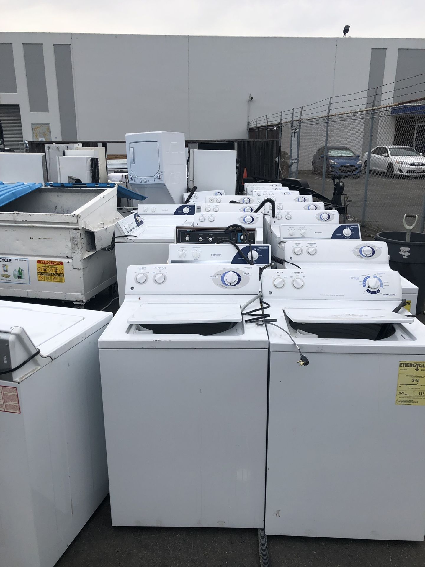 Used Working GE Washers (Only Few Years Old) *15+ to Choose from* 30
