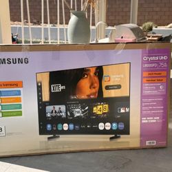75” Samsung smart 4k led Uhd tv 