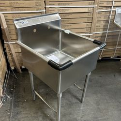 New Commercial Stainless Steel Sinks