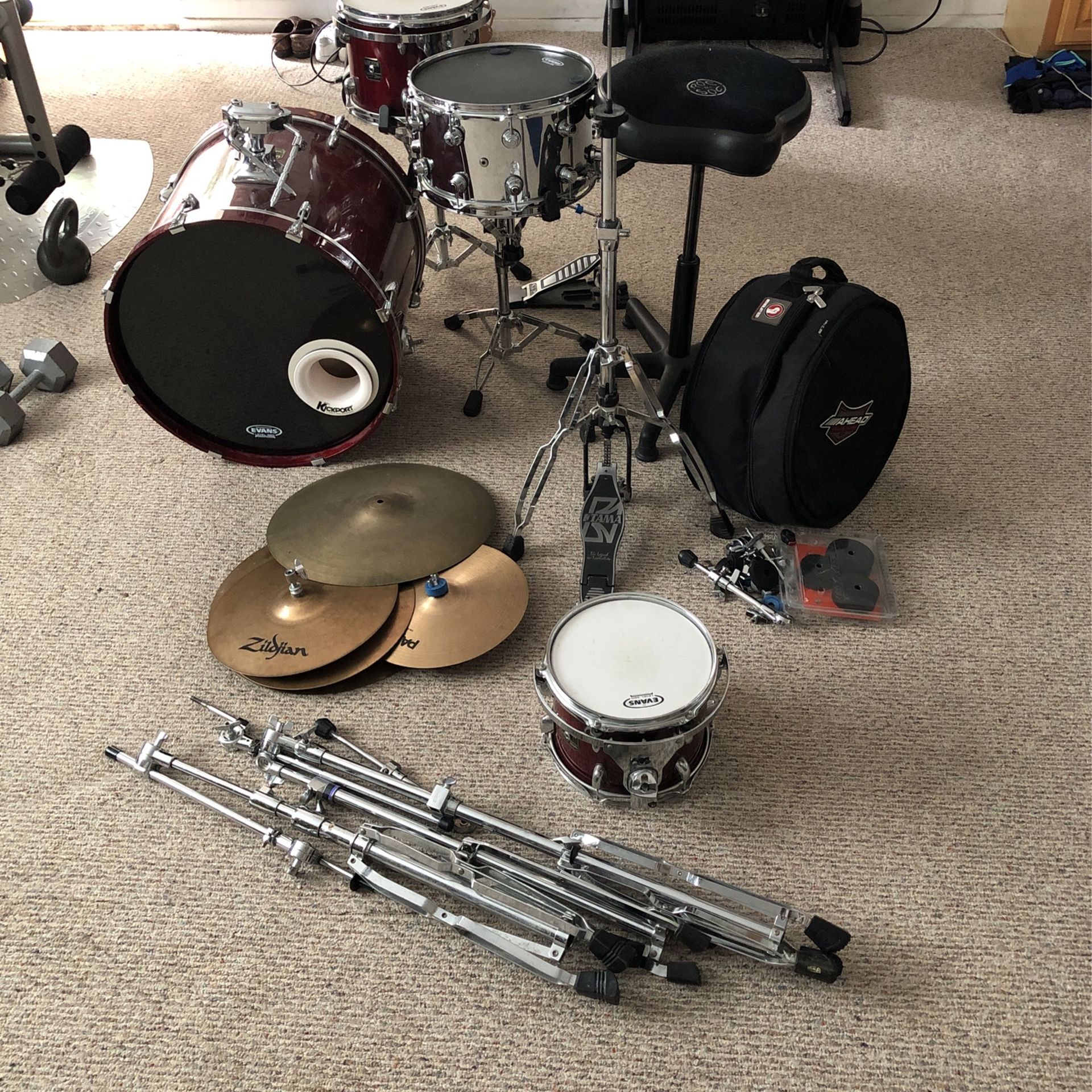 Free drums Evans Zildjian Plus More for Sale in Rolling Hills, CA