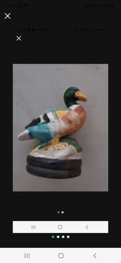 Vintage Mallard bird Figurine