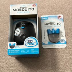 NEW Thermacell Mosquito Repellent & Refill 