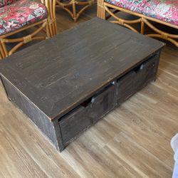 RESTORATION HARDWARE COFFEE TABLE