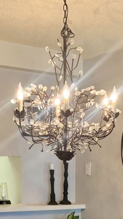 Pottery Barn Chandelier For Sale