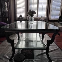 Heavy Duty Thick Glass Coffee Table