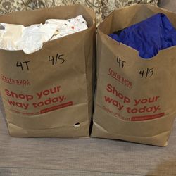 Free Girls Toddler Clothes Size 4T, XS 4/5 