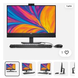 2025 Like New Dell Optiplex 24" Pro Grade All In One Desktop PC Intel CPU 16GB RAM Windows 11 Professional 