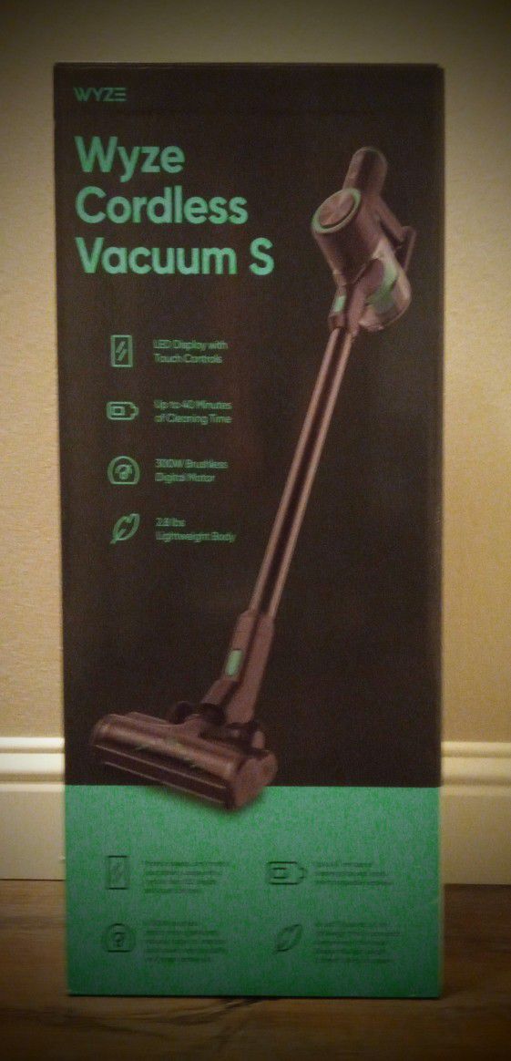 Wyze Cordless Vacuum  (Brand New, In Box, Never Used)