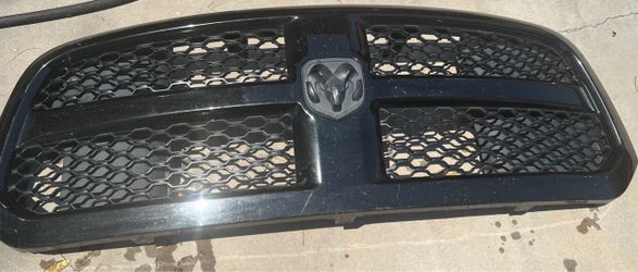 Dodge Ram Front Grille Black