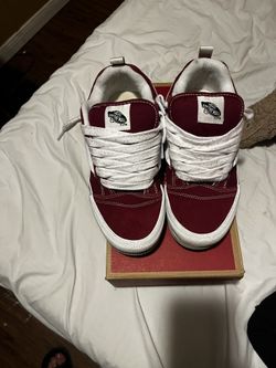 Red Vans Knu Skool