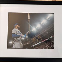 Matt Kemp Autograph 11x14