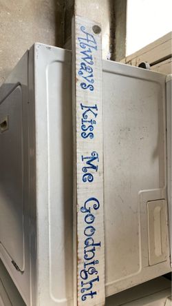 Wooden sign