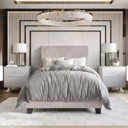 Twin Upholstered Bed