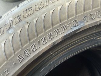 LEXUS RX 350 Tires 235/55/18 Bridgestone (4 Tires)