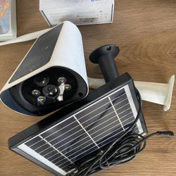 Solar Powered Security Camera Wireless With Nightvisiom