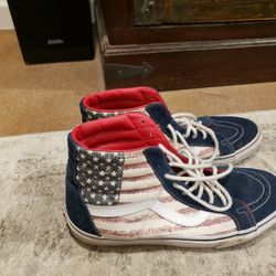 American Flag Vans