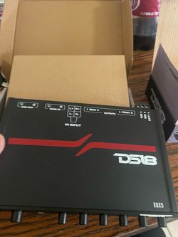 DS18 EQX5 Car Audio Equalizer