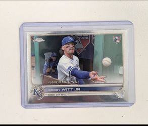 Topps Chrome Bobby Witt Jr. Rookie Debut Card
