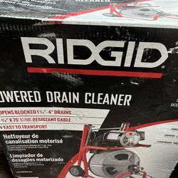 powered drain cleaner