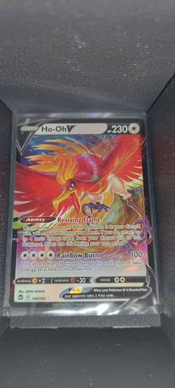 Ho-Oh V Pokémon Card 140/195