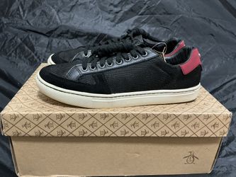 Penguin Rave Sneaker Shoes Black PRAV102-1 Low Top Lace Up / 8.5 US 41.5 EU