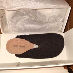 Slide On Black Sandal