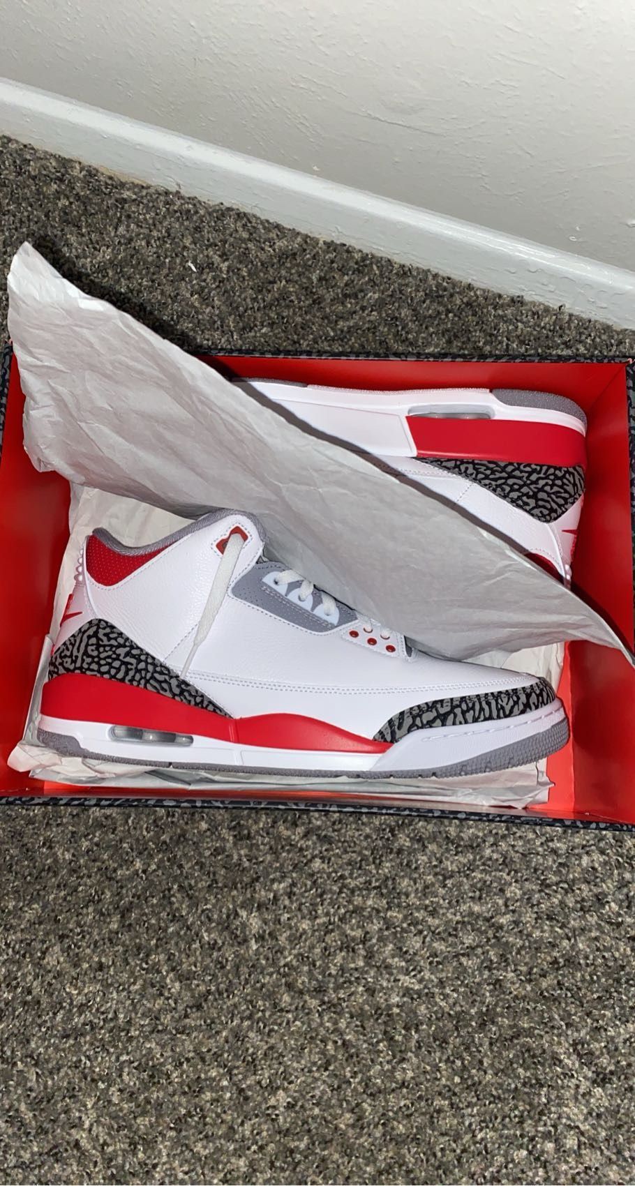 Air Jordan 3 Fire Red