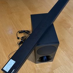 Samsung 3.1 Bluetooth soundbar with wireless subwoofer