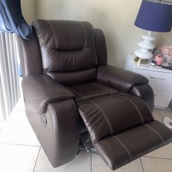 Manual (Reclining Chair + 3 Seat Sofa) For $800