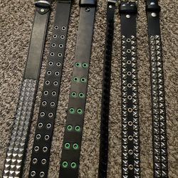 Studded Belts Set 