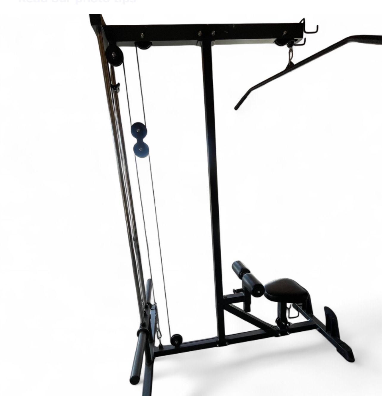 Titan Plate- Loaded Lat Pulldown with Low Row