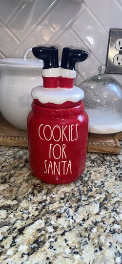 Rae Dunn christmas canister