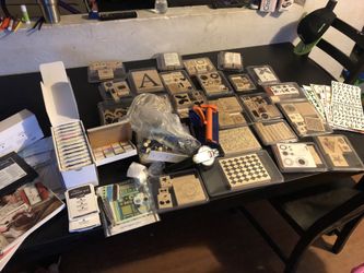 Stamps crafts etc (stampin up)