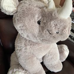Giant Plush Rhino 