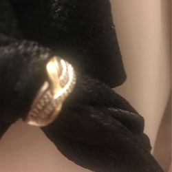 Gold And White Gold With Tiny Diamonds ring