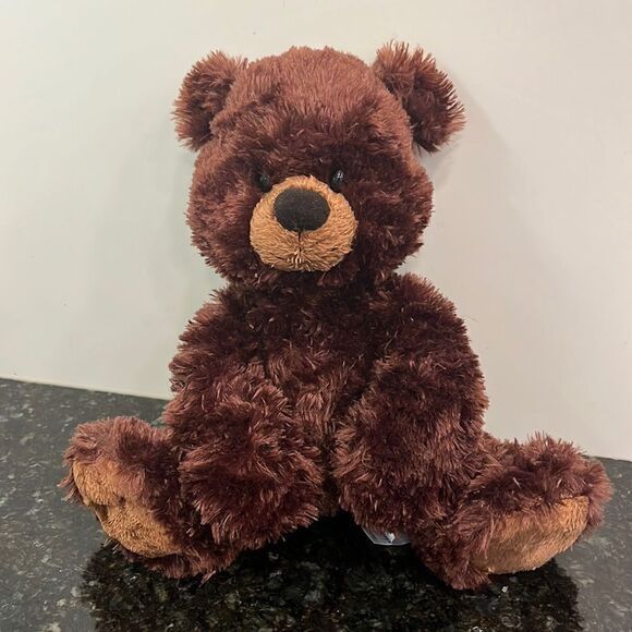 Aurora Teddy Bear Bonnie Brown Plush Stuffed Animal Toy 12” 2021 Soft Cuddly 